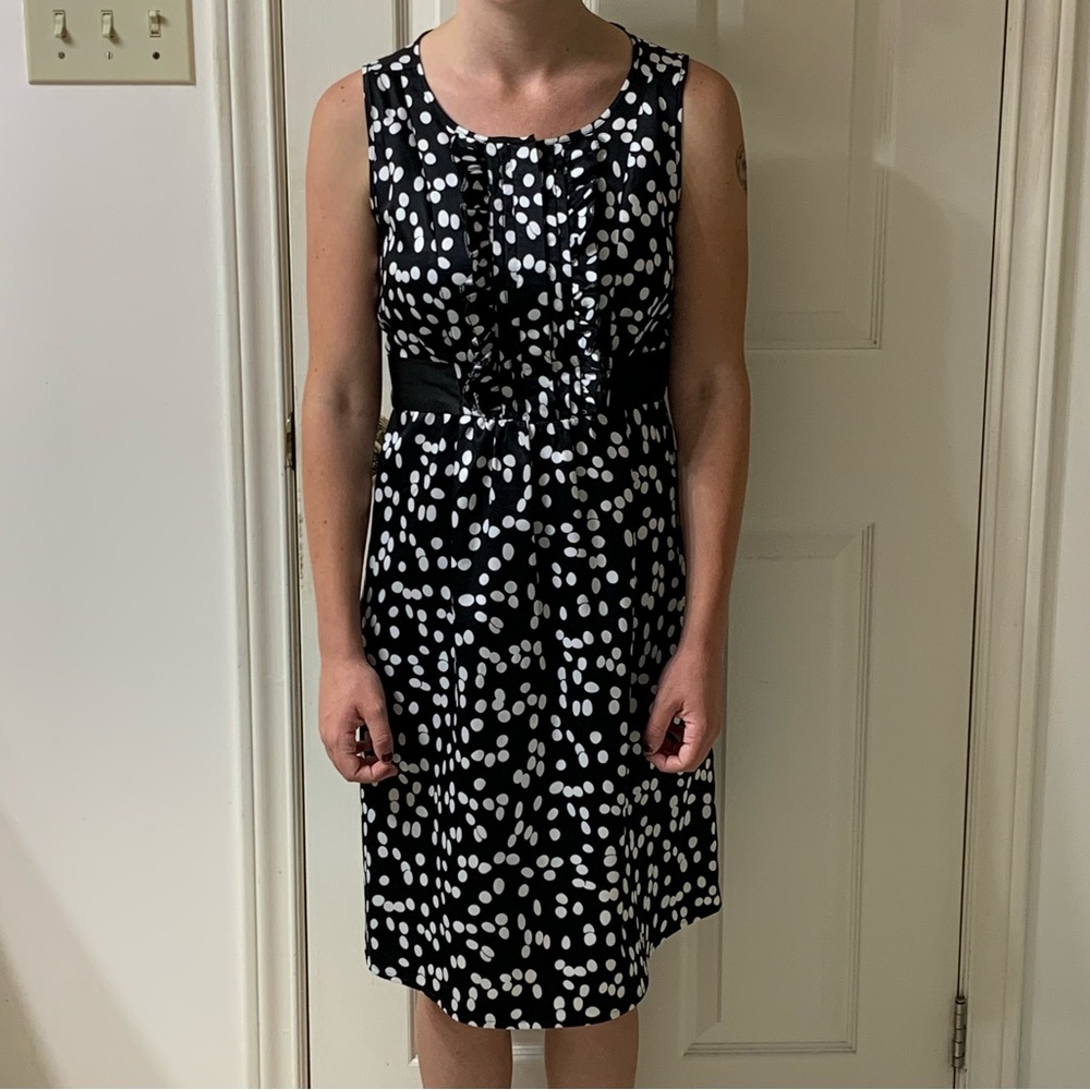 🌷3 for $25🌷Smart Set, US S (Fits Up to US M), Black & White Polka Dot Dress